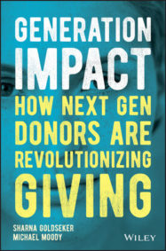 Generation Impact: How Next Gen Donors Are Revolutionizing Giving (book cover)