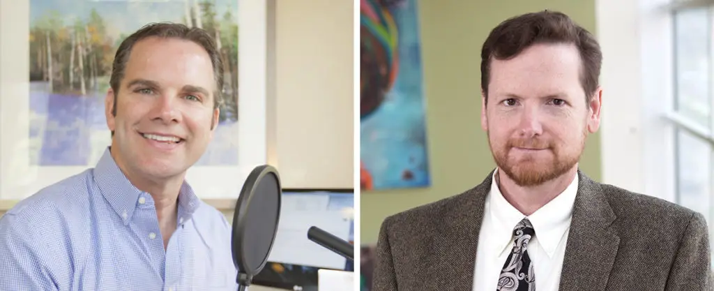 Photo of Rob Harter and Michael Moody