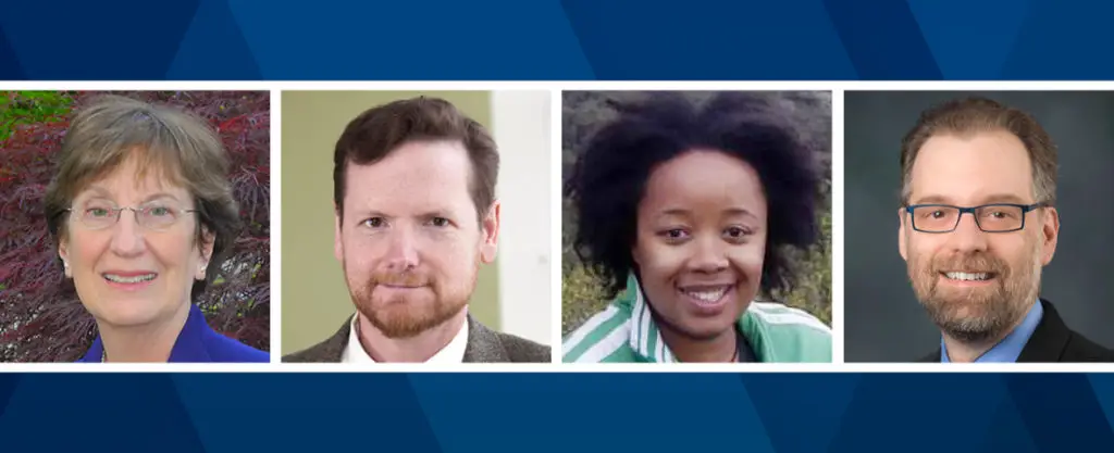 Photo of Elizabeth Boris, Michael Moody, Jasmine McGinnis Johnson, and Eric Guthrie