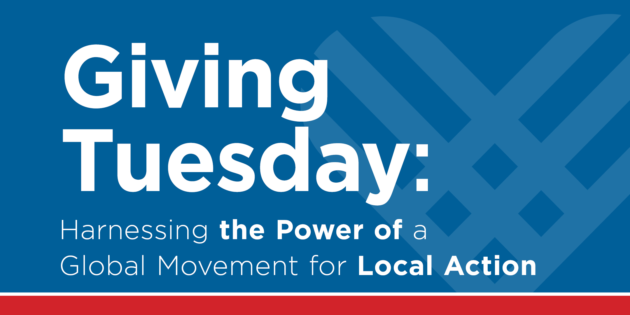 Webinar // Giving Tuesday: Harnessing the Power of a Global Movement for Local Action