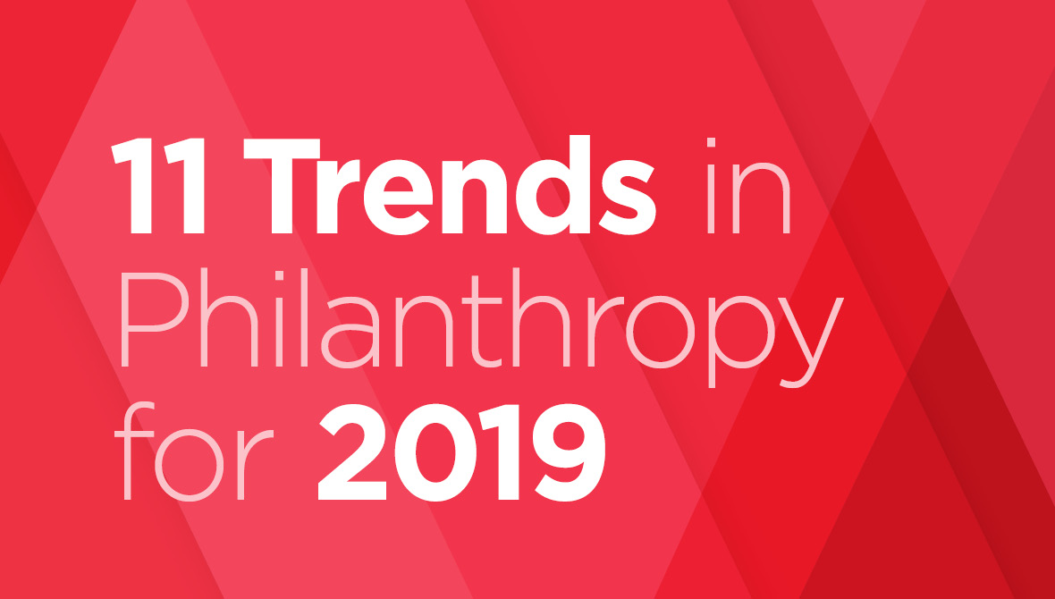 Report // 11 Trends in Philanthropy for 2019
