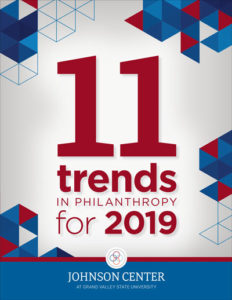 Cover Thumbnail: 11 Trends in Philanthropy for 2019