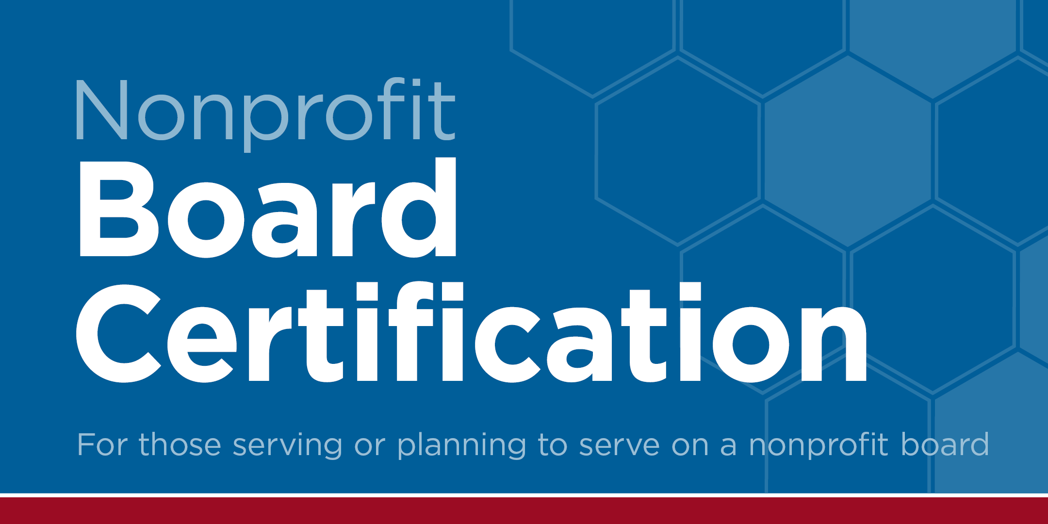 Nonprofit Board Certification
