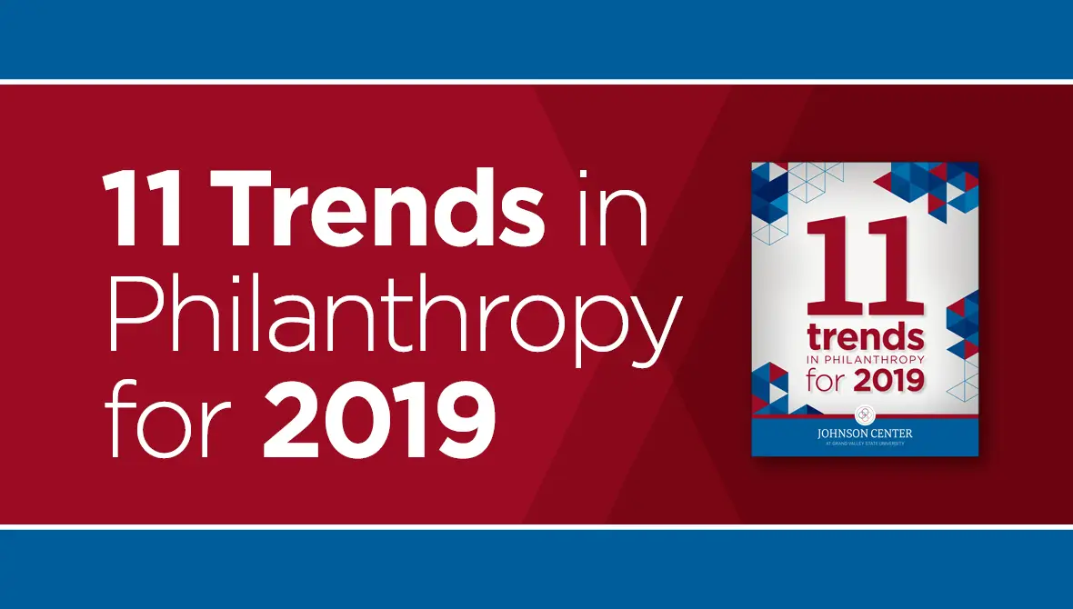 11 Trends in Philanthropy for 2019