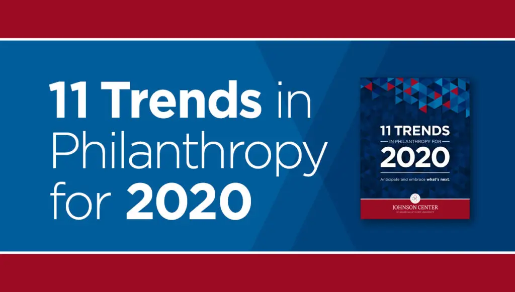 11 Trends in Philanthropy for 2020