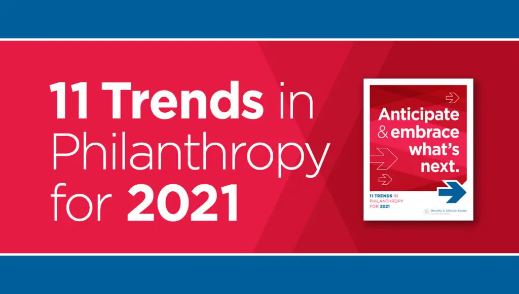 11 Trends in Philanthropy for 2021