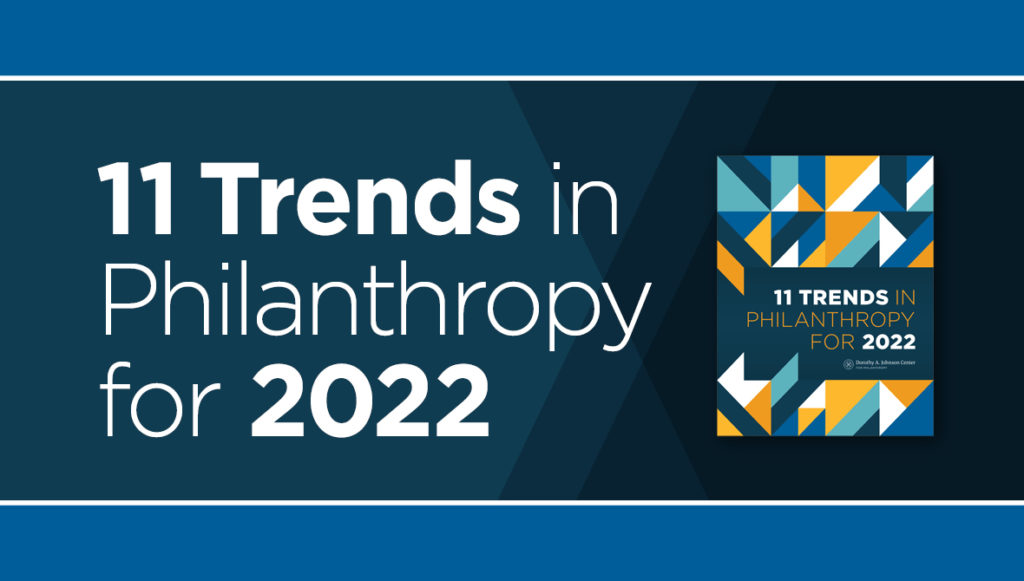 11 Trends in Philanthropy for 2022
