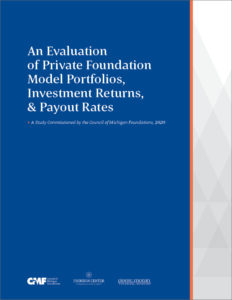 Report Cover: An Evaluation of Private Foundation Model Portfolios, Investment Returns, & Payout Rates