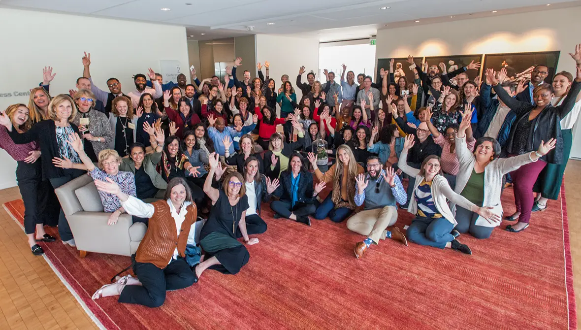 Giving circle leaders gather at the Bill & Melinda Gates Foundation in Seattle, WA in April 2019 (Photo Credit: Gates Archive / Bruce Tom)