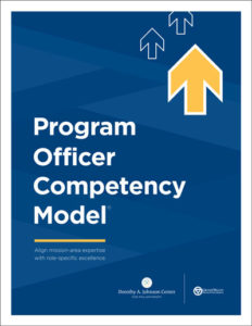 Cover of Program Officer Competency Model