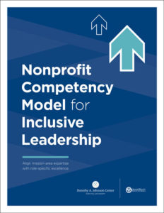 Cover of the Nonprofit Competency Model for Inclusive Leadership