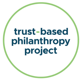 Logo: Trust-Based Philanthropy Project