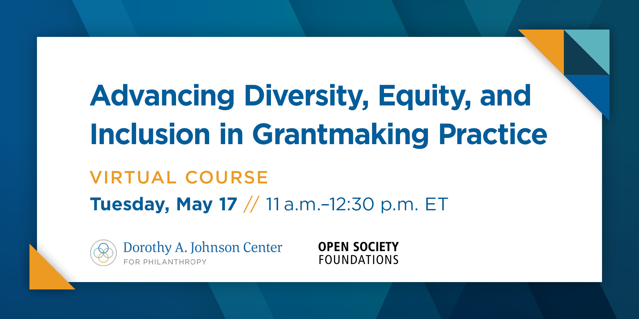 Advancing Diversity, Equity, and Inclusion in Grantmaking Practice
