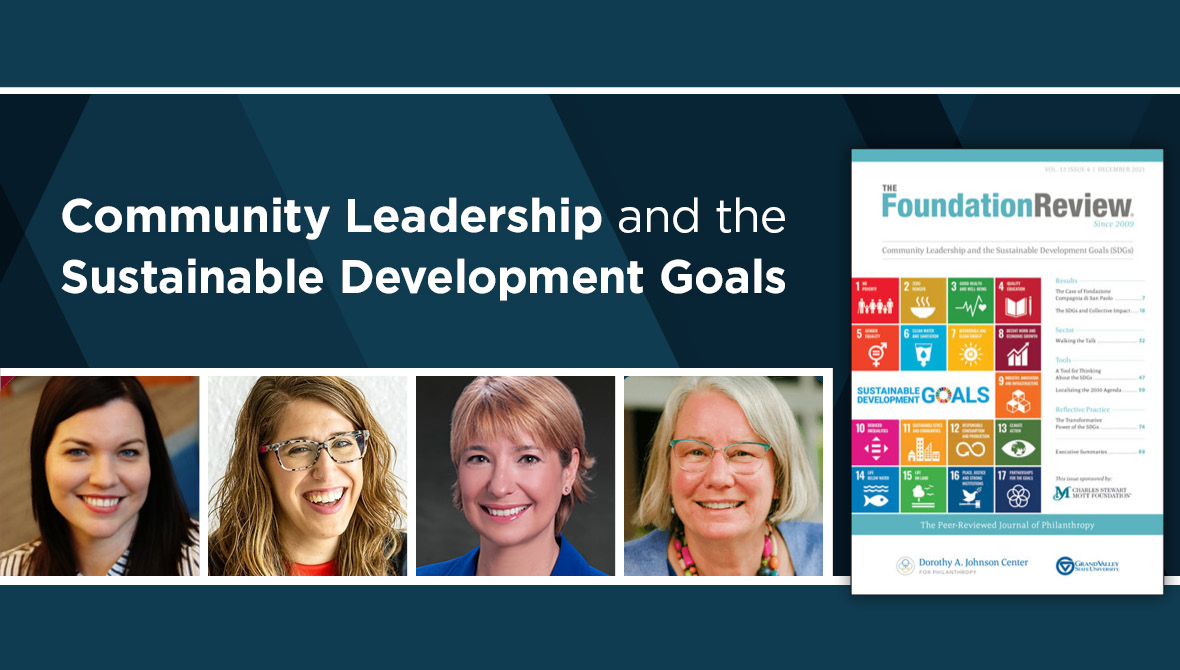 Webinar // Community Leadership and the Sustainable Development Goals