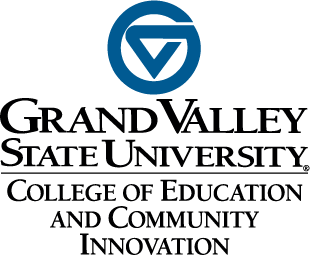 Logo: Grand Valley State University College of Education and Community Innovation