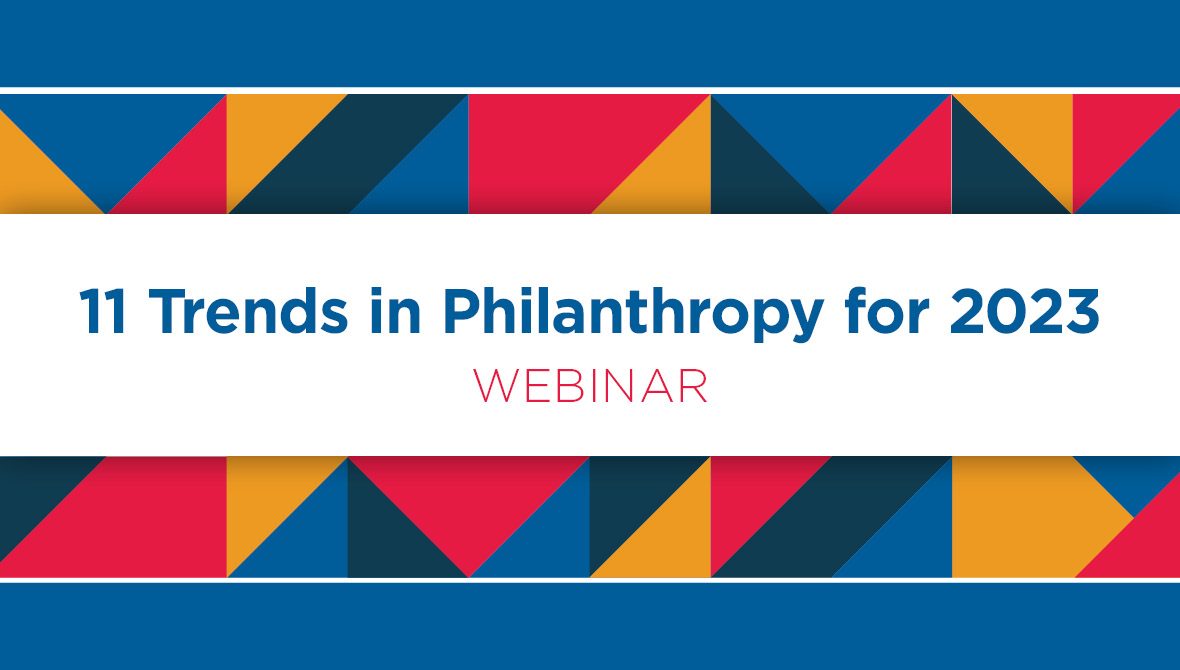 Webinar // 11 Trends in Philanthropy for 2023