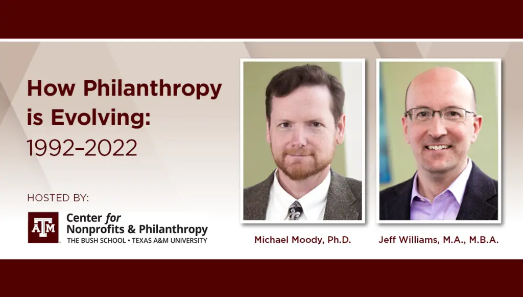 How Philanthropy is Evolving: 1992-2022