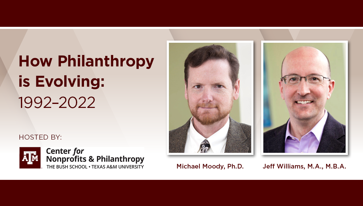 Webinar // How Philanthropy is Evolving: 1992–2022