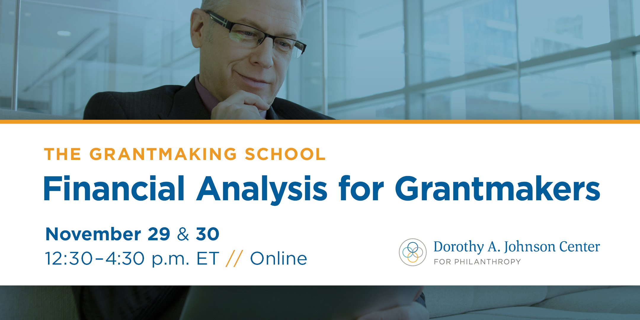 Financial Analysis for Grantmakers (November 29 & 30, 2023)
