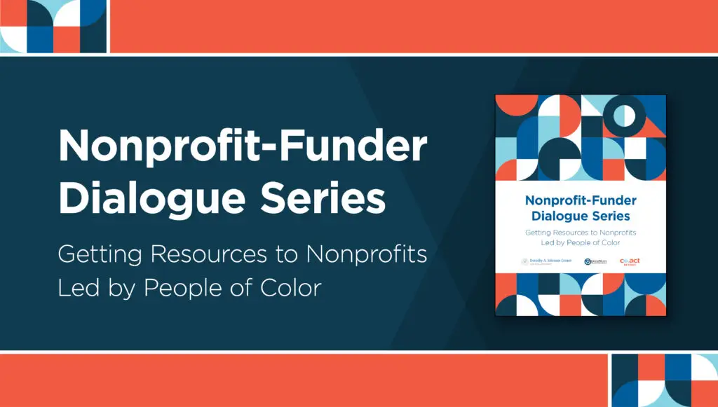 Nonprofit-Funder Dialogue Series Report