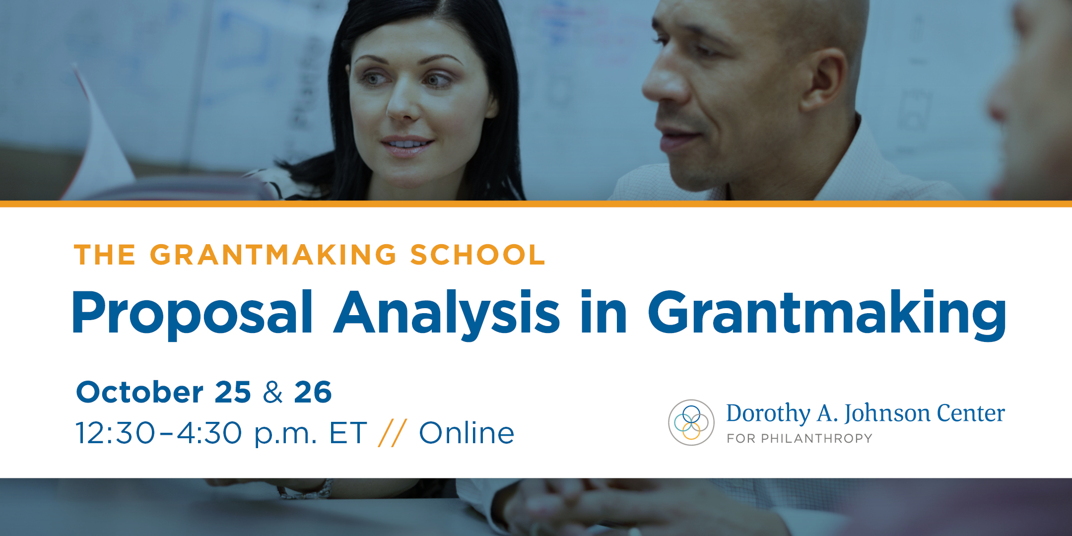 Proposal Analysis in Grantmaking (October 25 & 26, 2023)