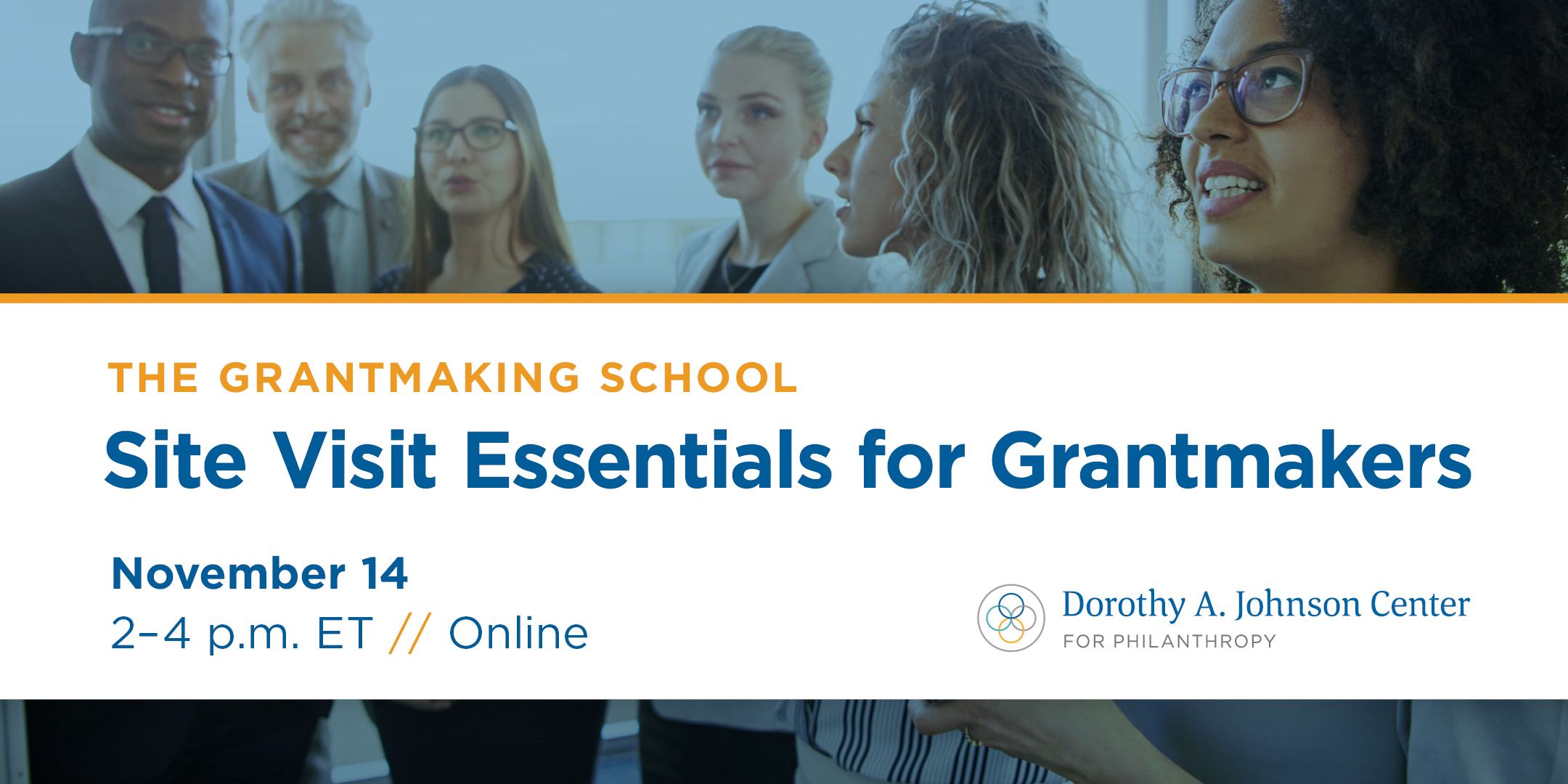 Site Visit Essentials for Grantmakers (November 14, 2023)