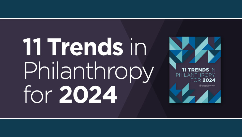 11 Trends in Philanthropy for 2024