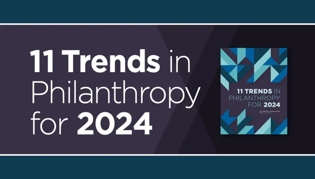 11 Trends in Philanthropy for 2024