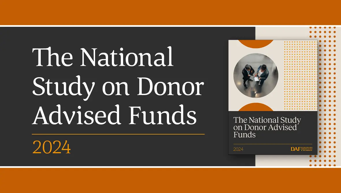 National Study on Donor Advised Funds 2024