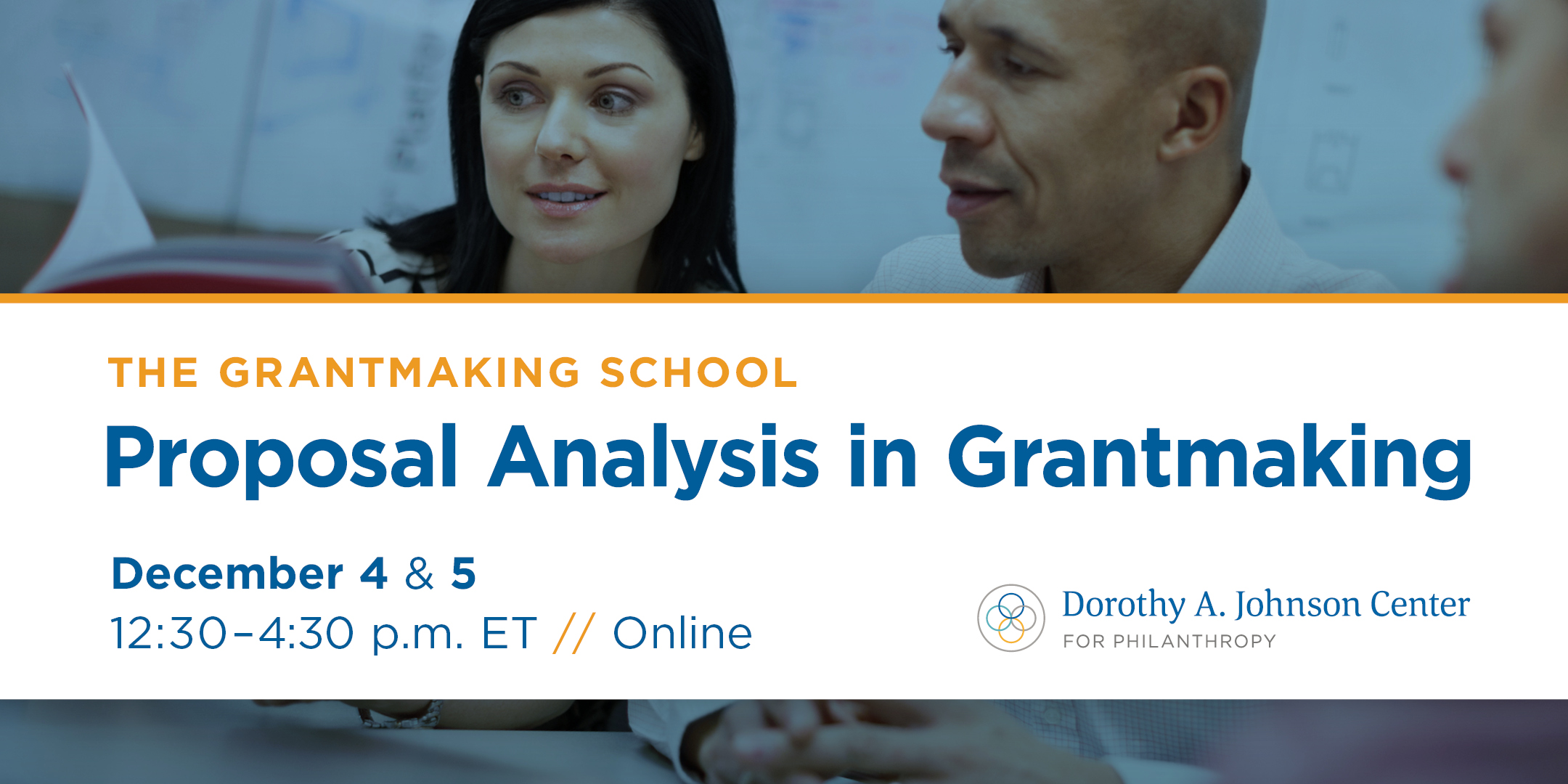 Proposal Analysis in Grantmaking - December 4 & 5, 2024