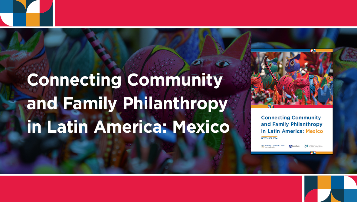 Report // Connecting Community and Family Philanthropy in Latin America: Mexico