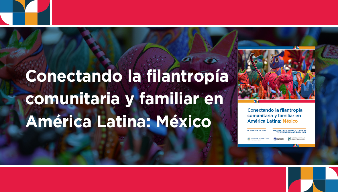 Informe // Conectando la filantropía comunitaria y familiar en América Latina: México