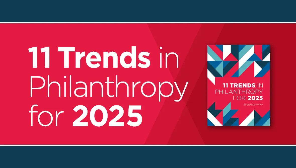 11 Trends in Philanthropy for 2025