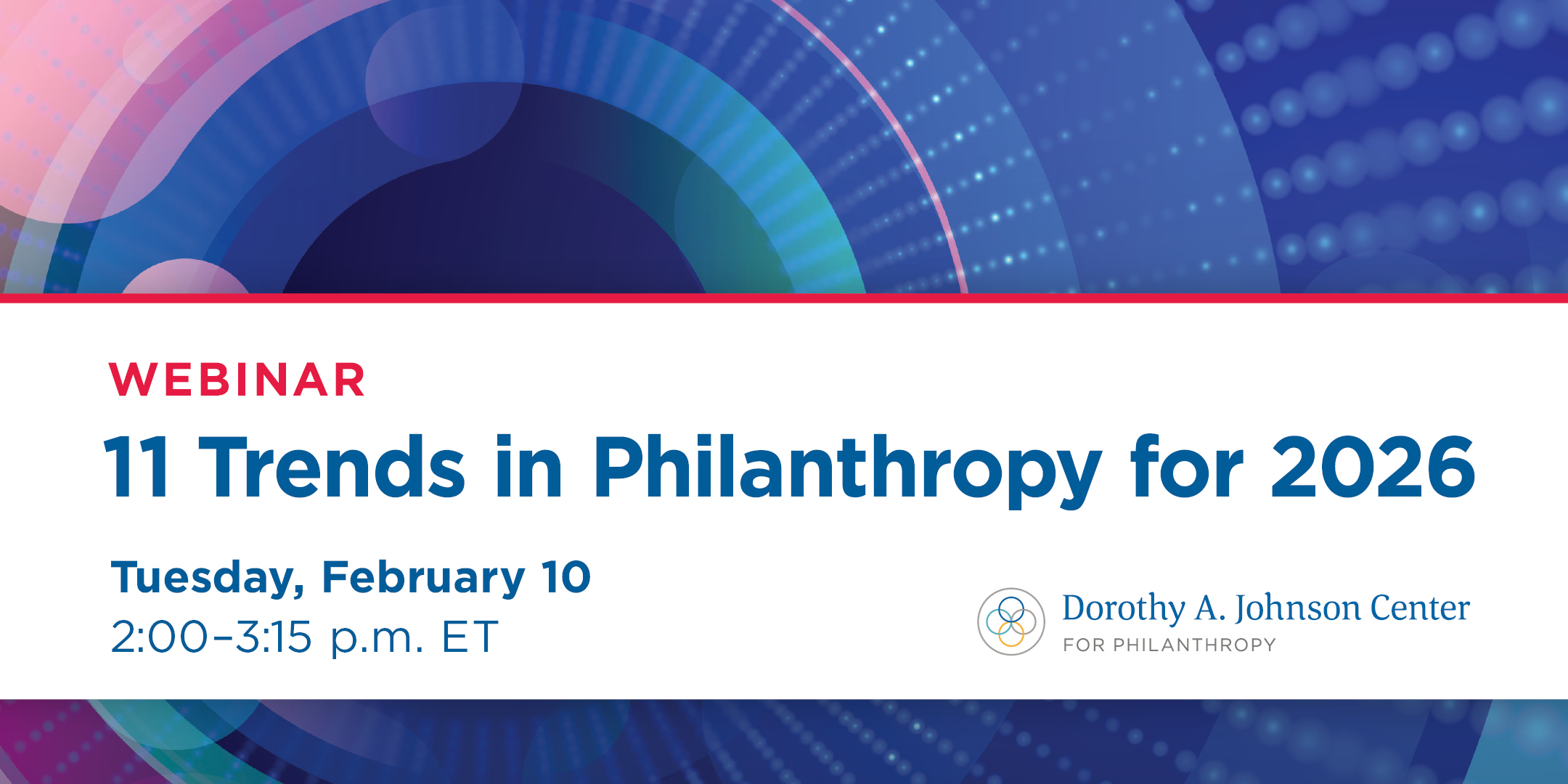 Webinar: 11 Trends in Philanthropy for 2026