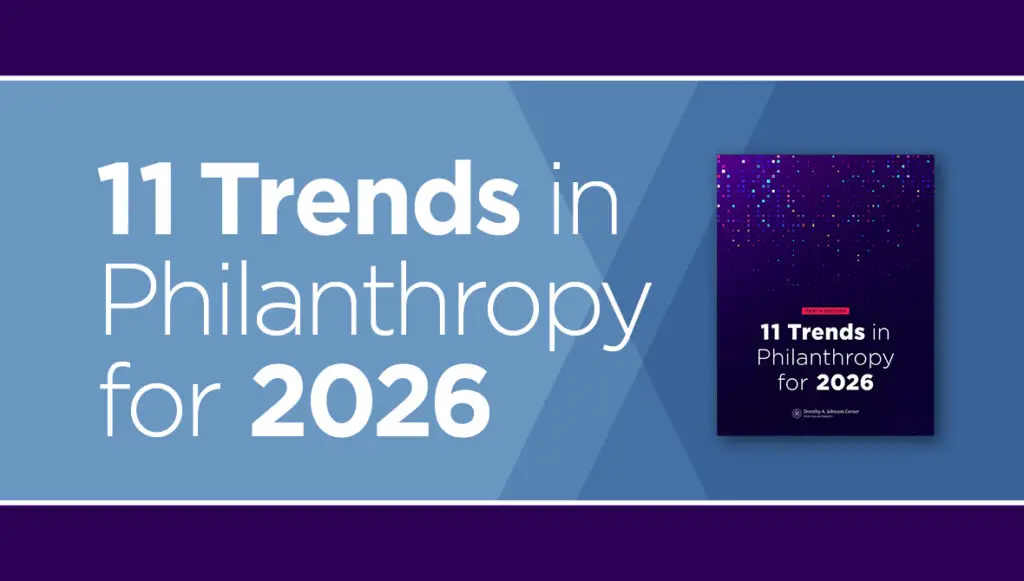 11 Trends in Philanthropy for 2026