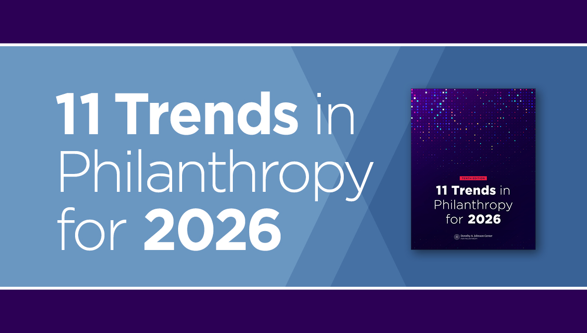 Report // 11 Trends in Philanthropy for 2026