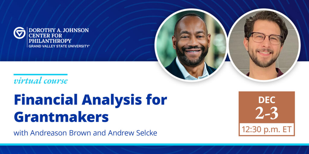 Financial Analysis for Grantmakers