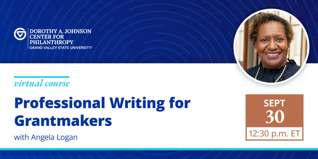 Professional Writing for Grantmakers