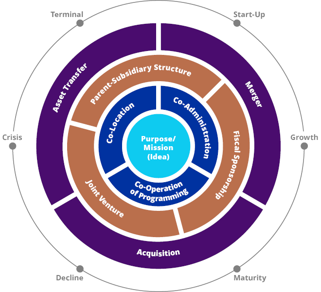 Nonprofit Lifecycle - Integrated Wheel